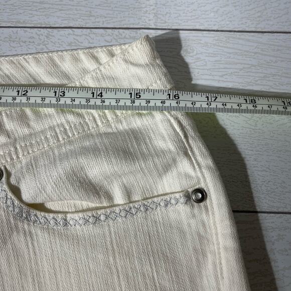 Ivory Chico Platinum Jeans Size 1 - Picture 10 of 10